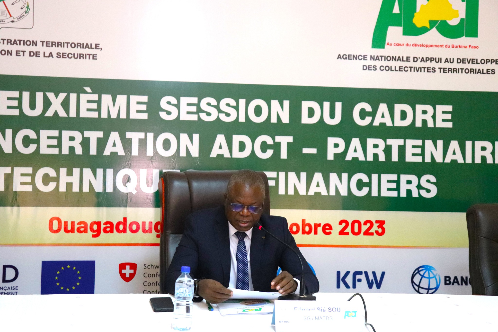 L’ADCT et ses partenaires techniques et financiers en conclave.